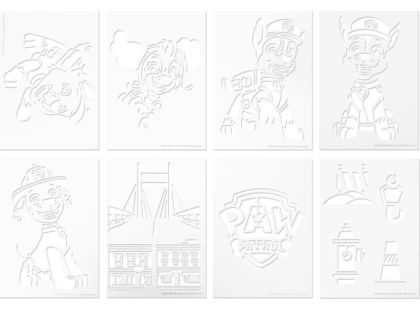 Canenco Sada malování se spray fixy Tlapková patrola - Poškozený obal