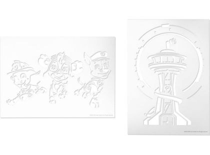 Canenco Sada malování se spray fixy Tlapková patrola - Poškozený obal