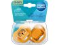 Canpol babies  Set symetrických silikonových dudlíků BabiesBoo 0 - 6m 2 ks oranžový 6