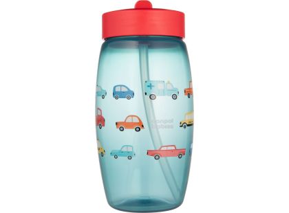 Canpol babies Lahev se sklápěcím pítkem Cars 400 ml