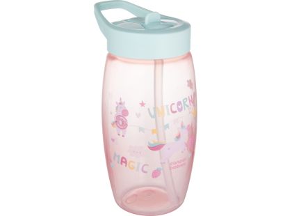 Canpol babies Lahev se sklápěcím pítkem Unicorns 400 ml