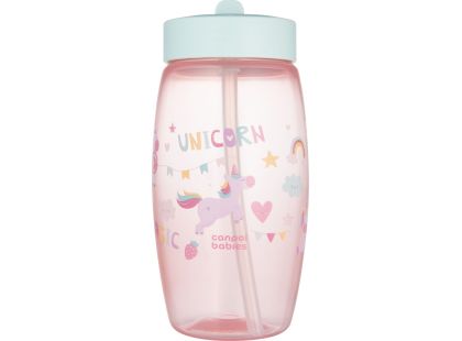 Canpol babies Lahev se sklápěcím pítkem Unicorns 400 ml