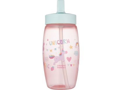 Canpol babies Lahev se sklápěcím pítkem Unicorns 400 ml