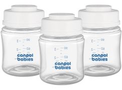 Canpol babies Sada lahví pro skladování mateřského mléka 3 x 120 ml