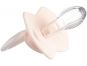 Canpol babies Set symetrických silikonových dudlíků Light touch 0-6m Royal Baby růžový 2