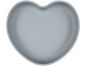 Canpol babies Silikonový talíř s přísavkou srdce modrý 2