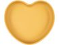 Canpol babies Silikonový talíř s přísavkou srdce žlutý 2