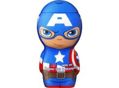 Captain America 2D sprchový gel a šampon 400 ml