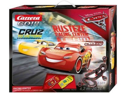Carrera GO Autodráha 62417 Cars 3 Racing Center - Poškozený obal