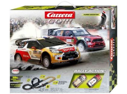 Carrera GO Autodráha 62434 Rally Action - Poškozený obal