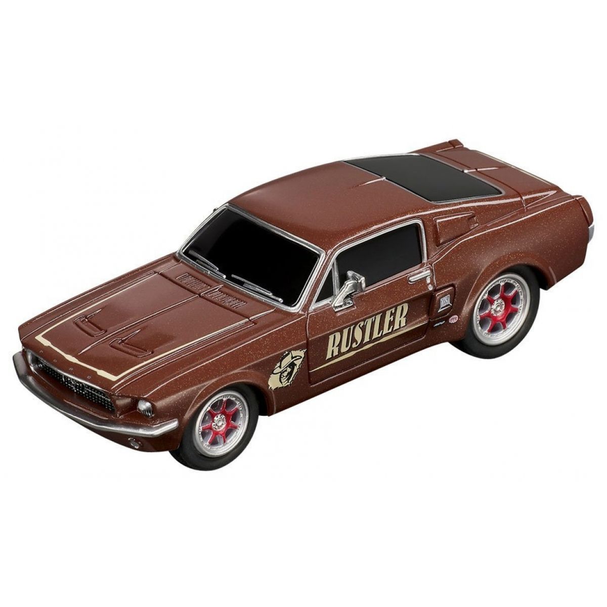 Carrera GO!!! – Circuito De Coches Ford Mustang '67 Escala 1:43 Con Bucle Y Contador De Vueltas