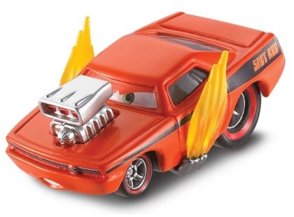 Cars 2 Auta Mattel W1938 - Snot Rod with flames