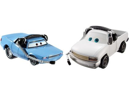 Cars 2 autíčka 2ks Mattel Y0506 - Artie a Brian
