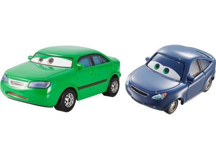 Cars 2 autíčka 2ks Mattel Y0506 - Dan Sclarkenberg a Kim Carllins