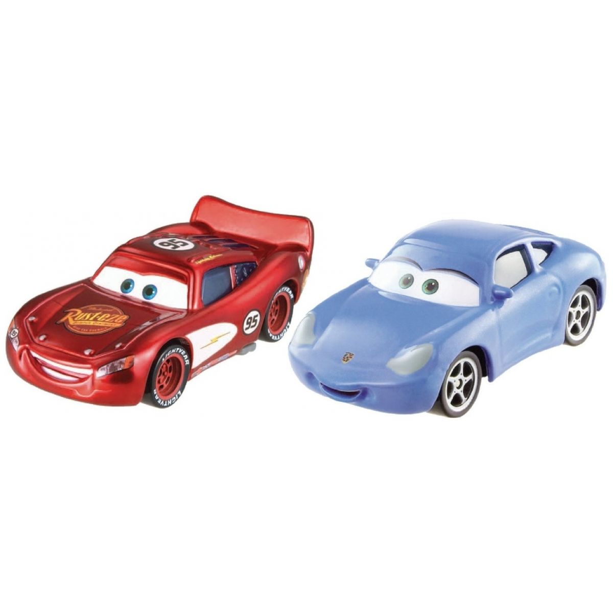 Cars 2 autíčka 2ks Mattel Y0506 - Sally a McQueen
