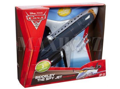 Cars 2 Siddeley Spy Jet Mattel V4794
