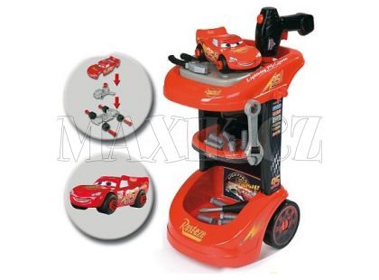 Cars vozík s nářadím Smoby
