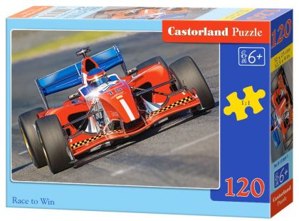 Castorland Puzzle 120 dílků -Vítěz závodu