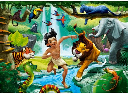 Castorland Puzzle 120 dílků Kniha Džunglí