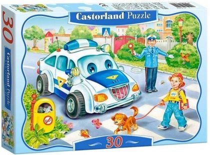 Castorland Puzzle Bezpečnost především 30 dílků