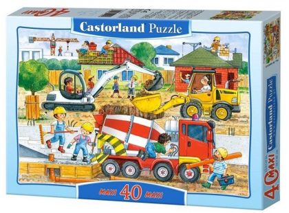 Castorland Puzzle maxi Stavba 40 dílků