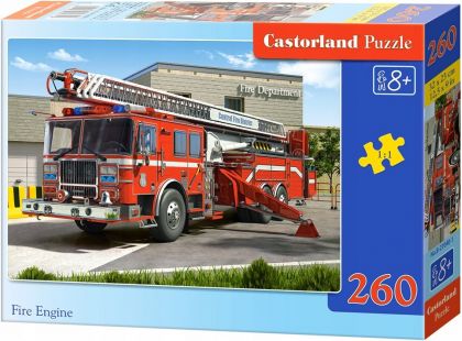 Castorland Puzzle Hasičské auto 260 dílků