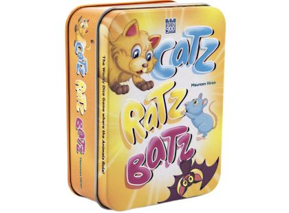 Catz-Ratz-Batz společenská hra v plechové krabičce
