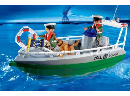 Celní člun Playmobil