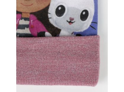 Cerdá Sada čepice a rukavice Gábinin kouzelný domek