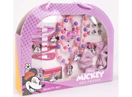 Cerdá Sada šperků a vlasových doplňků v kabelce Disney Minnie