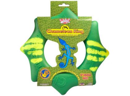 Chameleon létající kruh 24 cm - Zelená