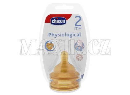Chicco Dudlík kaučukový regulovatelný 2m+ 2ks