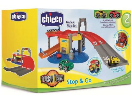 Chicco Hračka garáž Turbo Team Stop & Go