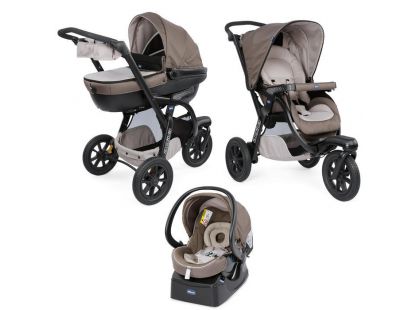 Chicco Kočárek trojkombinace Trio Activ3  - Dove Grey