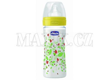 Chicco Láhev polypropylen 250 ml sil.dudlík Berušky