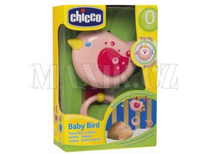 Chicco Ptáček natahovací růžový