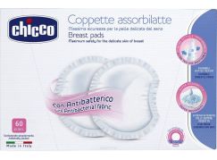 Chicco Tampóny do podprsenky antibakteriální 60ks