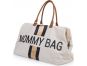Childhome Přebalovací taška Mommy Bag Off White Black Gold 4
