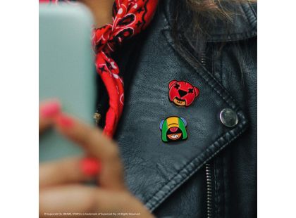 Cinereplicas Brawl Stars set pinů (Nita & Leon)