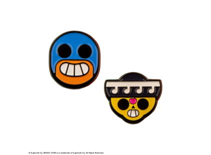 Cinereplicas Brawl Stars set pinů (Poco & El Primo)