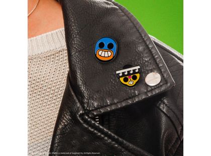 Cinereplicas Brawl Stars set pinů (Poco & El Primo)