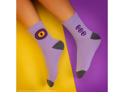 Cinereplicas Brawl Stars set ponožek (8-Bit, Rico & Mortis)