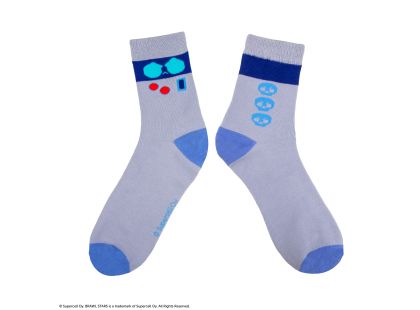 Cinereplicas Brawl Stars set ponožek (8-Bit, Rico & Mortis)