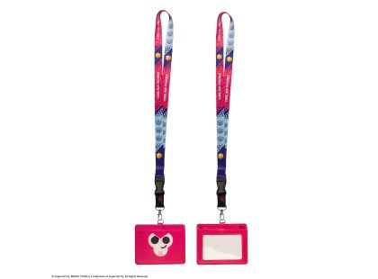 Cinereplicas Brawl Stars šňůrka na krk s pouzdrem na kartu Colt