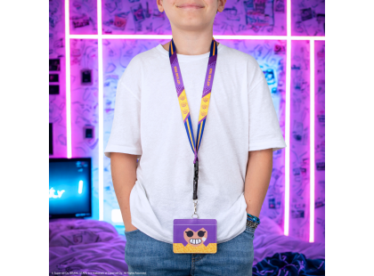 Cinereplicas Brawl Stars šňůrka na krk s pouzdrem na kartu Shelly