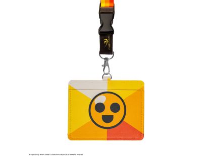 Cinereplicas Brawl Stars šňůrka na krk s pouzdrem na kartu Starr Drop