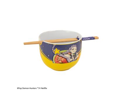 Cinereplicas K-pop Demon Hunters ramen miska s hůlkami Rumi Superstar Flavor
