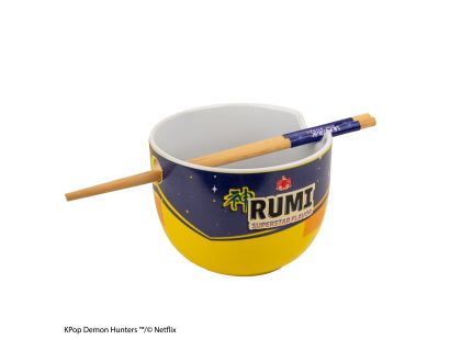 Cinereplicas K-pop Demon Hunters ramen miska s hůlkami Rumi Superstar Flavor