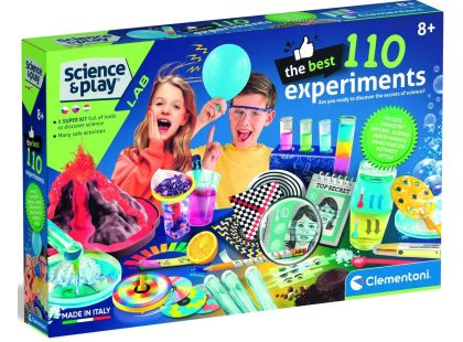 Clementoni 110 nejlepších experimentů  vědecká sada