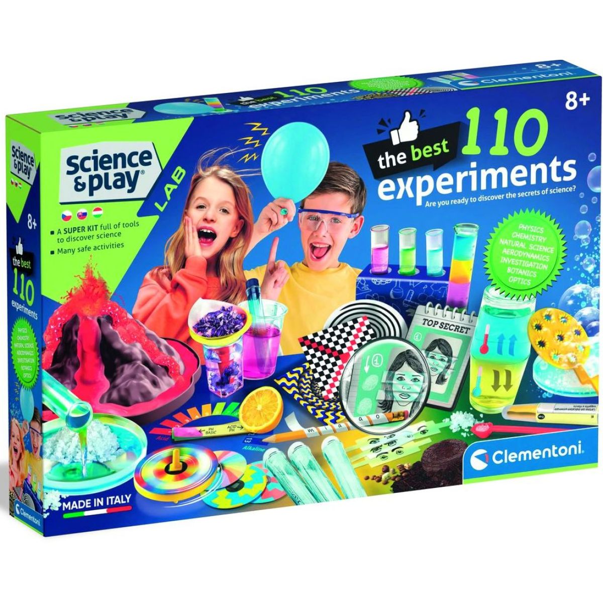 Clementoni 110 Esperimenti – Laboratorio Di Chimica Per Bambini Dagli 8 Anni, Gioco Scientifico Educativo - 3